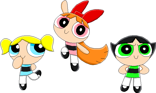 The Powerpuff Girls By Mollyketty - Mollyketty The Powerpuff Girls (667x411)