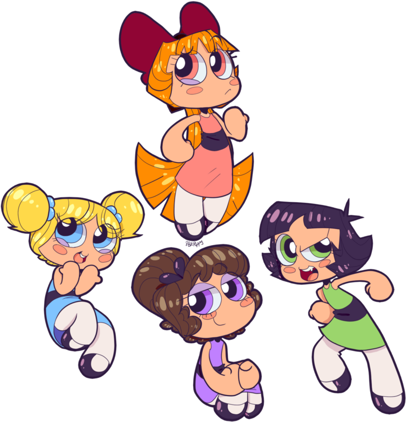Powerpuff Girls By 8bitpuppy - Fan Art (894x894)