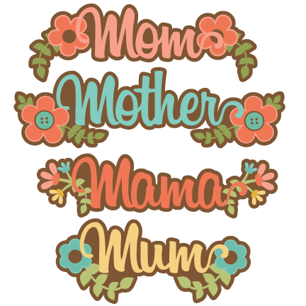 Mom Titles Svg Scrapbook Cut File Cute Clipart Files - Clip Art (432x432)