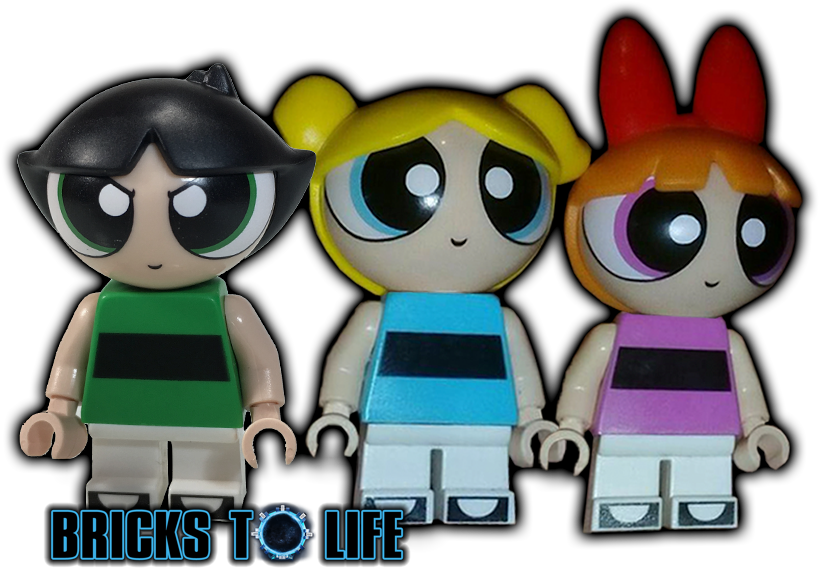 Lego Dimensions Powerpuff Girls Bubbles Blossom Buttercup - Lego Dimensions Powerpuff Girls (836x569)
