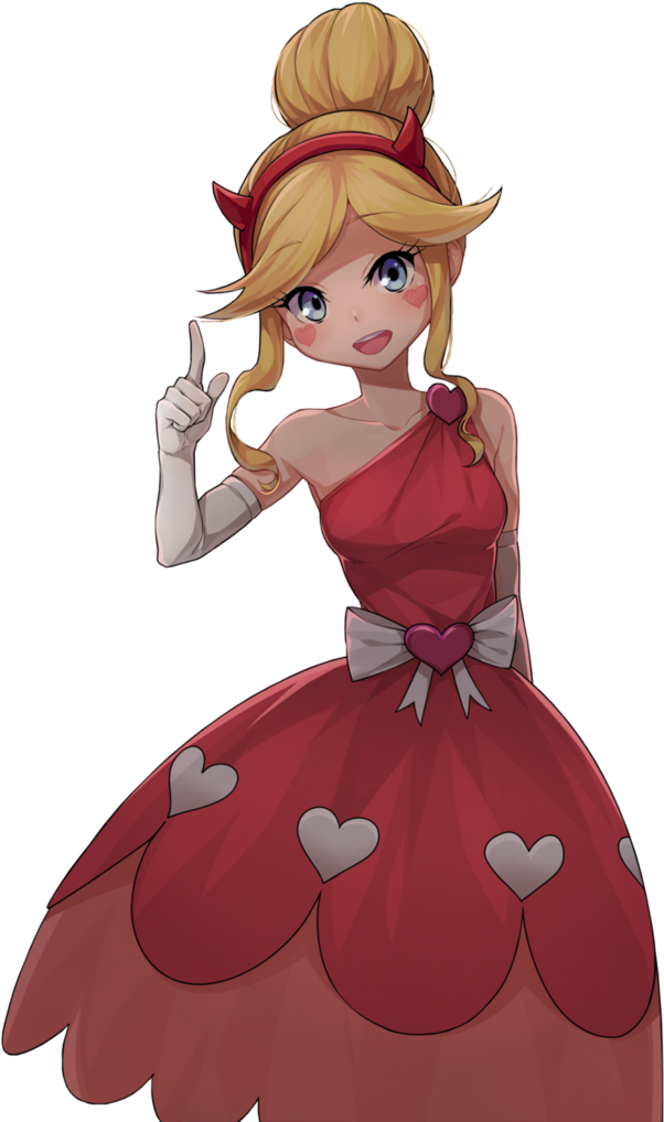 [render] The Red Moon Dance By Xbunnygoth - Star Vs Las Fuerzas Del Mal Render (752x1063)