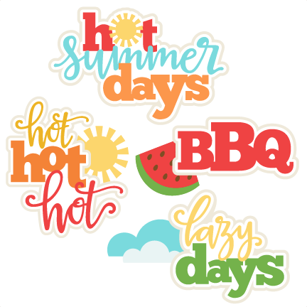 Summer Titles Svg Scrapbook Cut File Cute Clipart Files - Miss Kate Cuttables Labels (432x432)