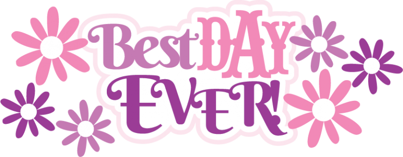 Best Day Ever Svg Scrapbook Title Svg Files For Scrapbooking - Best Day Ever Rapunzel (800x313)