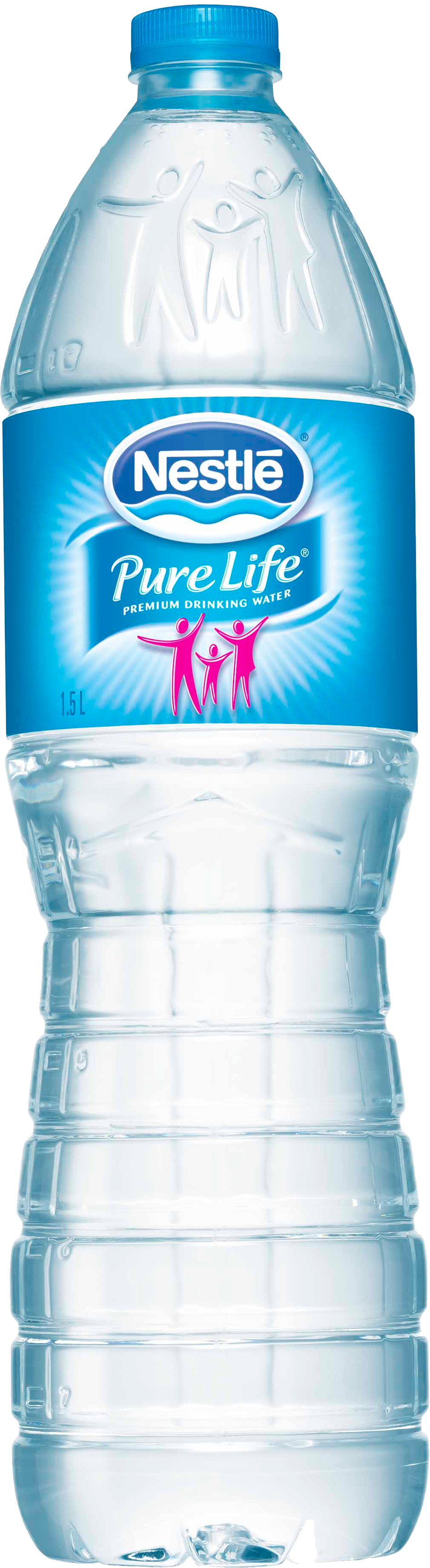 Water Bottle Plastic - Nestle Pure Life Water (961x3500)