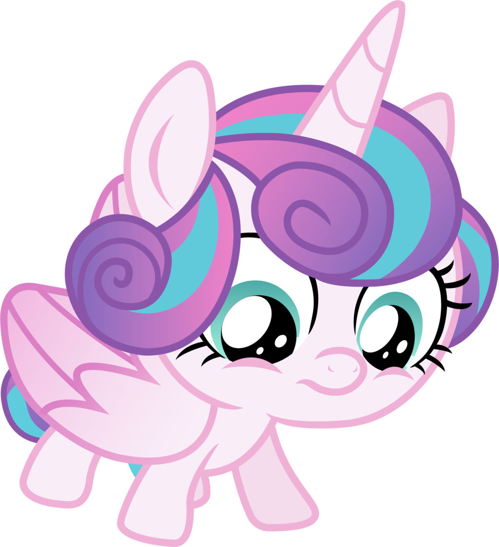 Princess Flurry Heart By Davidsfire - Mlp Flurry Heart Vector (1024x1121)