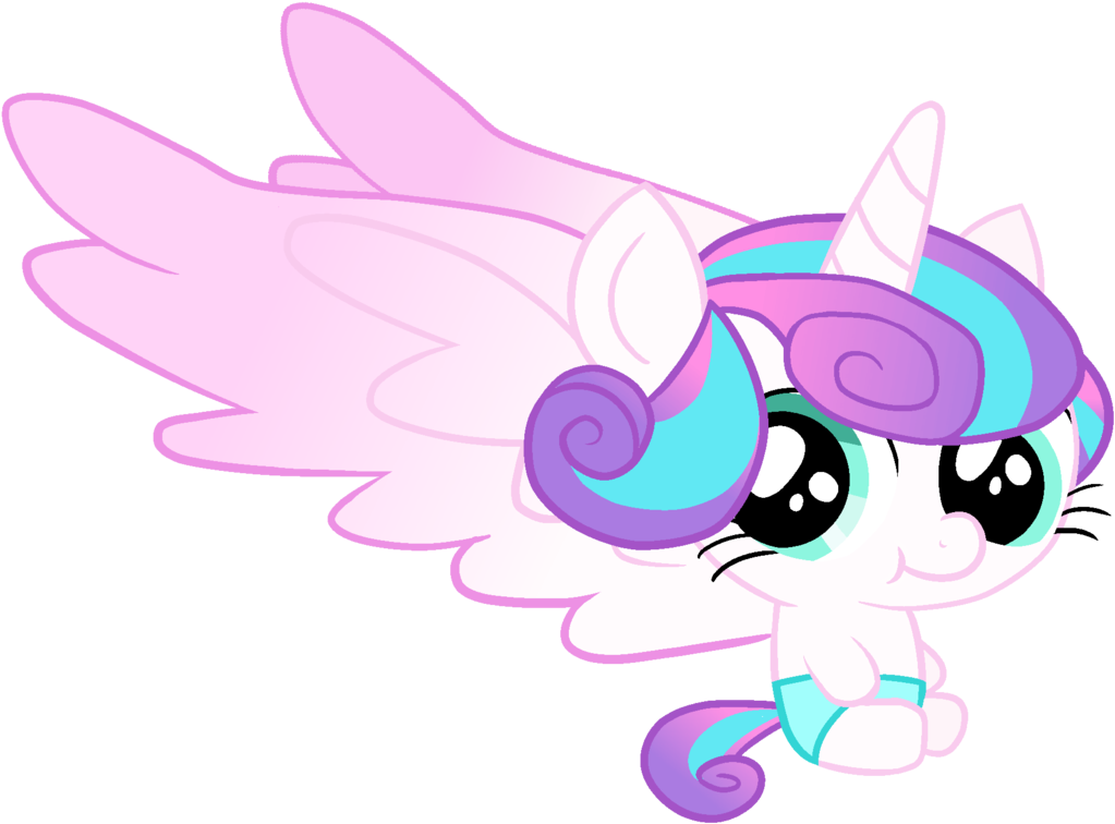 [mlp Season 6 Spoilers] Flurry Heart Vector By Davidark-thegunter - My Little Pony Baby Flurry Heart (1024x769)