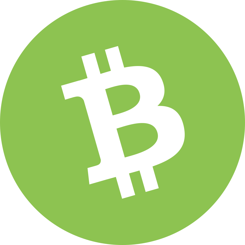 Bitcoin Cash Bch Icon - Bitcoin Cash Logo Svg (1024x1024)