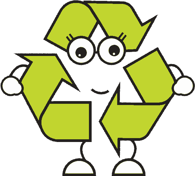 Cash For Clobber - Recycle Logo White Png (734x677)