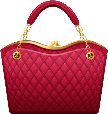 Free Png Red Handbag Png Clip Art Png Images Transparent - Clip Art (480x495)