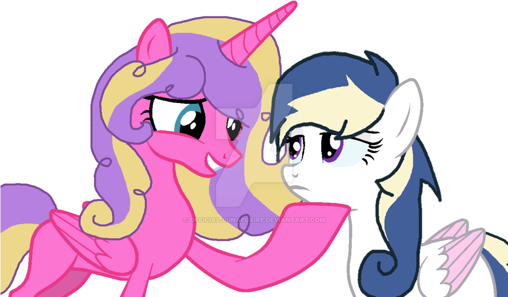 Skyla And Purple Heart By Luluflaire On Deviantart - Cartoon (1024x612)