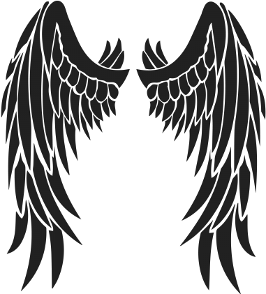 Wings Tattoos - Angel Wings Transparent (420x450)