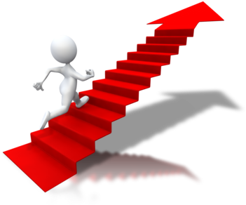 Take That Step - Steps To Success Png (400x300)