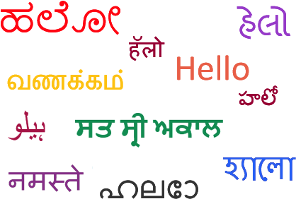Hello In Chinese Translation Download - Electric Blue (450x300)