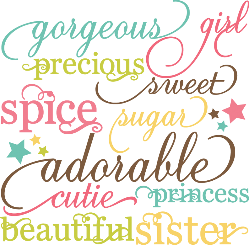 Svg Cut Files Scrapbooking Baby Girl - Wedding Planner (800x788)