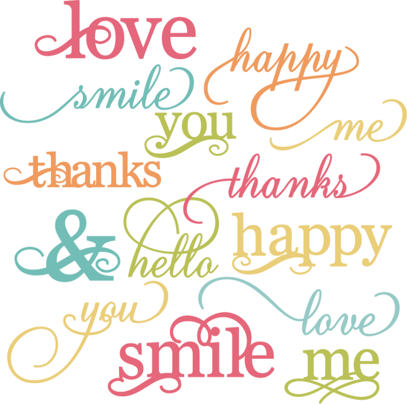 Pretty Words Svg Cut Files For Scrapbooking Words Svg - Pretty Words (800x793)