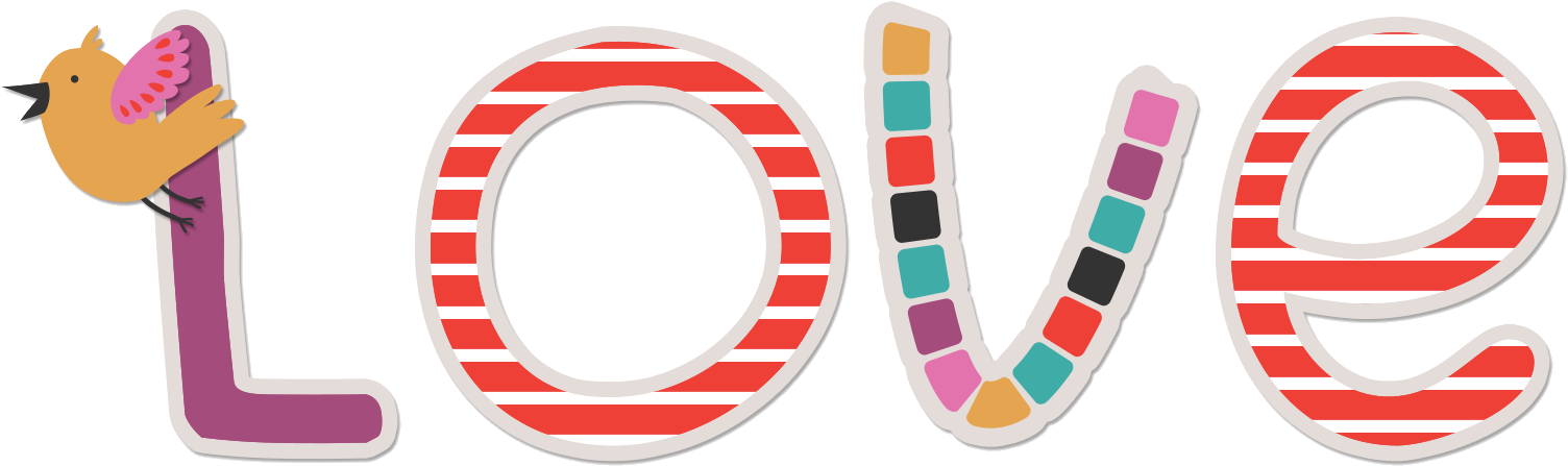 Free Love Word Art Png - Circle (1515x750)