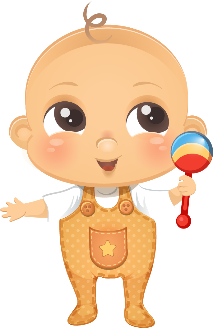 Fathers Day Infant Greeting Card Illustration - Cuatro Areas De La Estimulacion (740x1198)