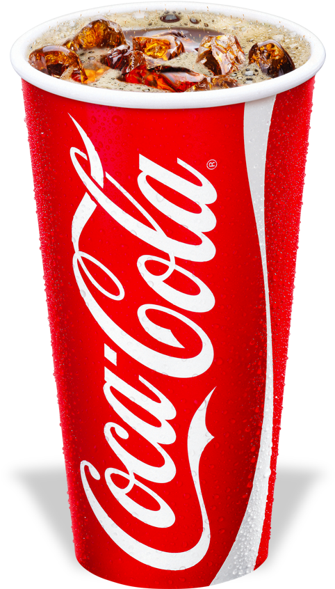 Movie Clipart Drink - 12oz Coke Paper Cup (940x845)
