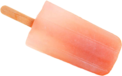 Coral Orange Pink Girly Popsicle Yum Yummy Hot Summer - Ice Cream Bar (500x500)