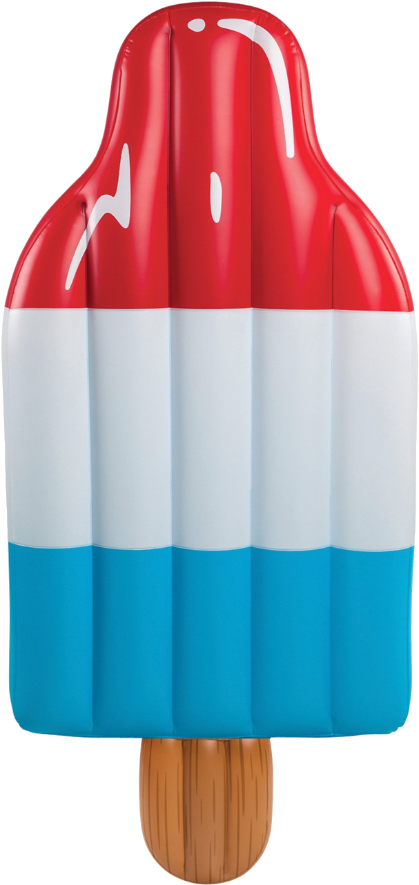 Transparent Pool Float Popsicle Rocket Red White And - Bigmouth Inc. Giant Ice Pop Pool Float (1280x1280)