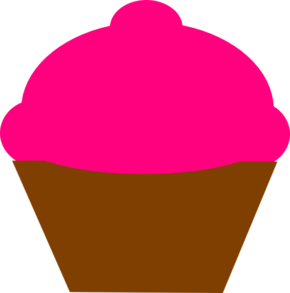 Cupcake Clip Art - Clipart Cupcakes With Sprinkles (594x601)
