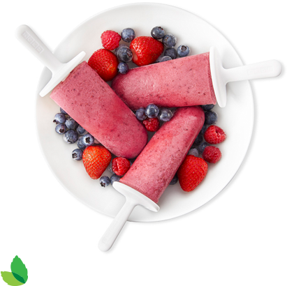 Berry Medley Popsicles Recipe With Truvía® Natural - Ice Pop (460x553)