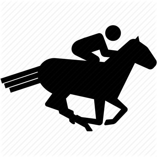 Horse Riding Clipart Gallop - Stack Racing (512x512)