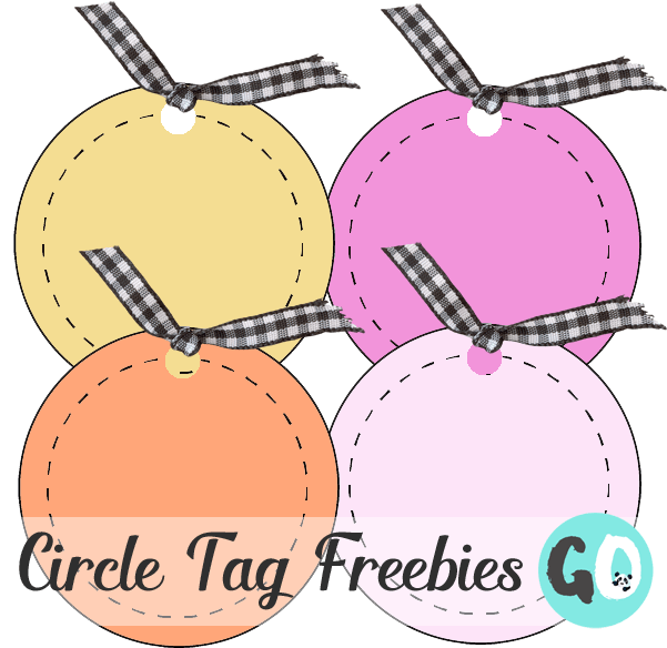 Circle Tag Clipart Freebies - Circle Tag Clipart Freebies (600x600)
