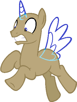 Mlp - Mlp Shocked Base Ms Paint (321x419)