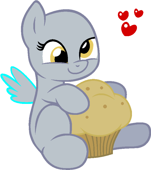 Mlp Muffin Base (726x746)
