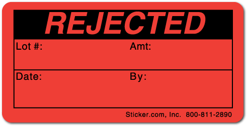 Ok Tested & Qc Stickers 210094 Ok Round Sticker Manufacturer - Approve Reject Quarantine Stickers (500x500)
