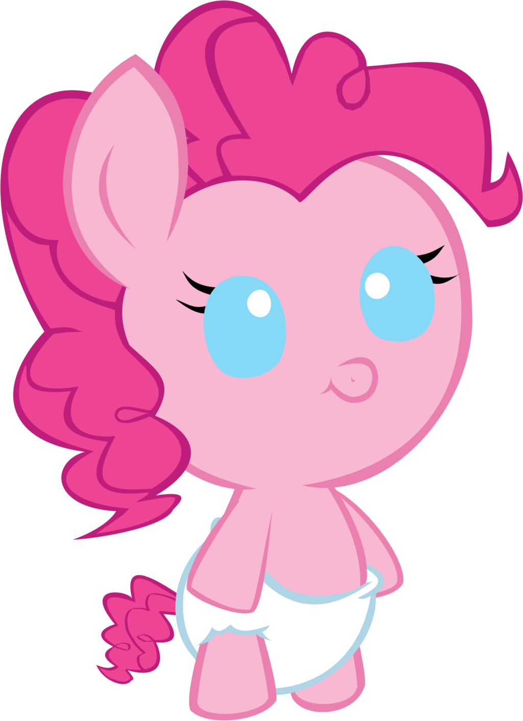 My Little Pony Friendship Is Magic Baby Coloring Pages - Adorable Mlp Pinkie Pie (1024x1413)