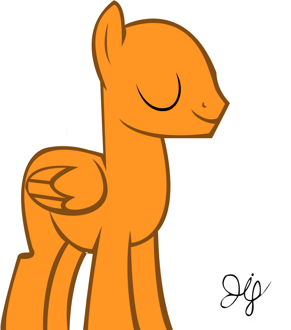 Mlp Base Pegasus Male - My Little Pony: Friendship Is Magic (1407x1180)