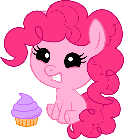 Moar Cupcakes By Java Jive - Pinkie Pie As A Baby (500x560)