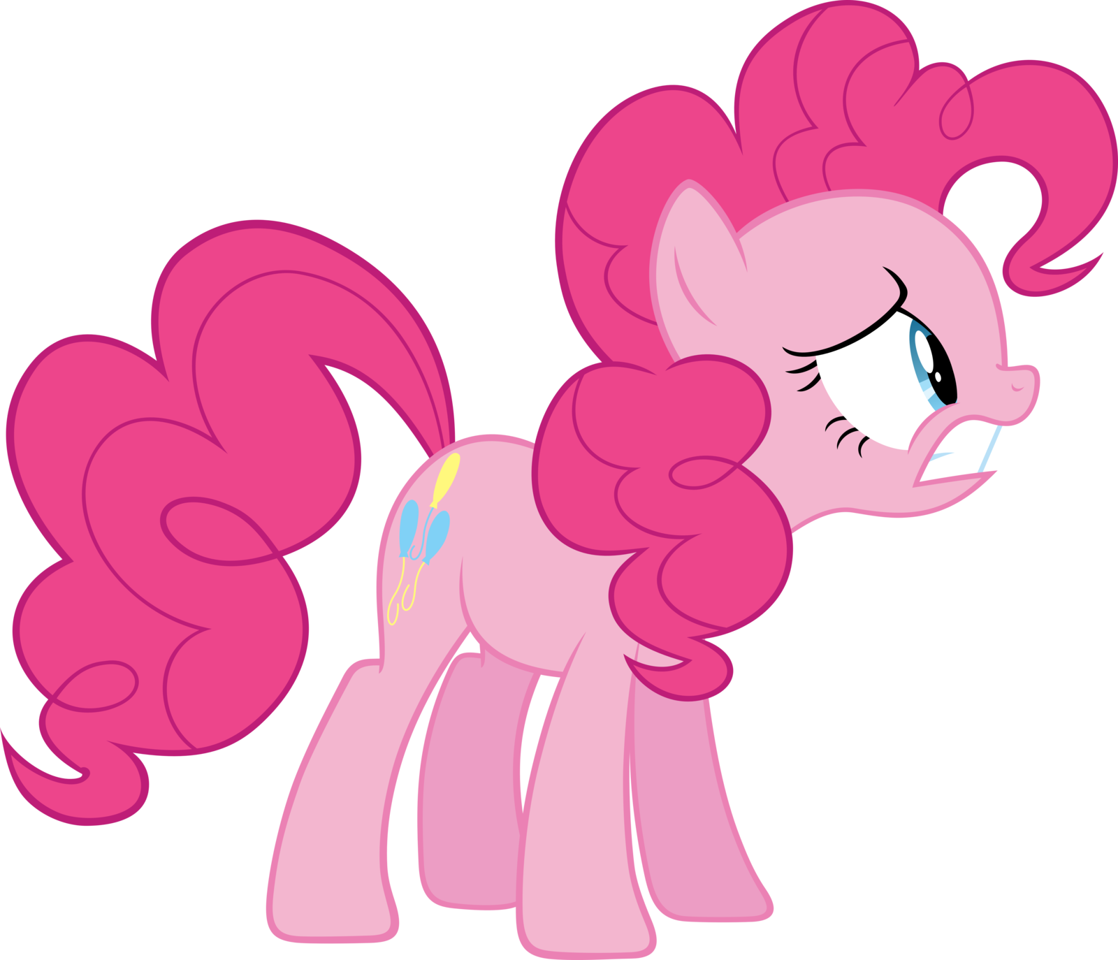 Baby Cakes My Little Pony Friendship Is Magic Download - Mlp Pinkie Pie Scared (1600x1374)
