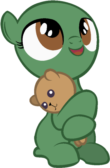 This Is My Teddy By Sakurabasesnadopts - Base Mlp Filly (600x757)
