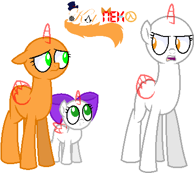 Mlp Base - Rainbow Dash Family Base (419x365)