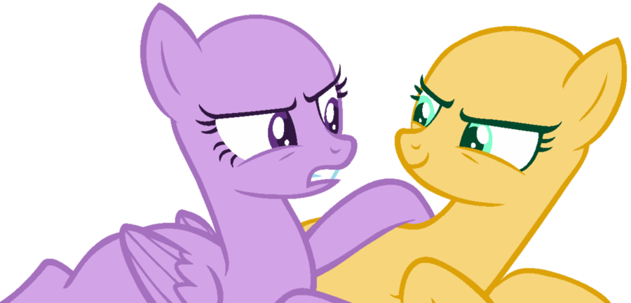 Mlp Base Why Are You So Generically Evil By Wolfseva - Cartoon (900x432)