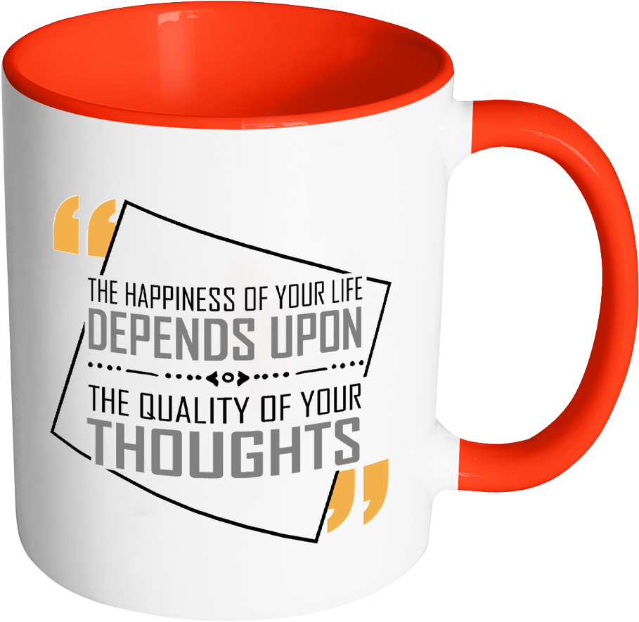 The Happiness Of Your Life Depends Upon The Quality - Bible Emergency Numbers Mug - Christian Gifts For Women (1024x1024)