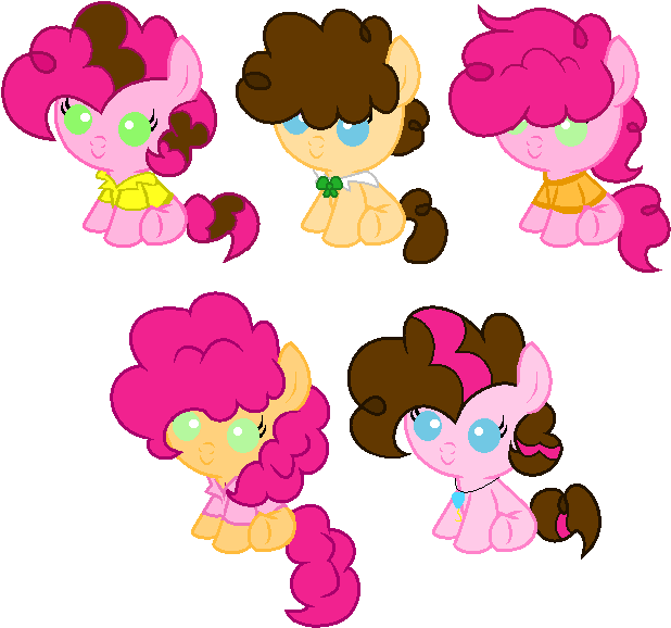 Pinkie Pie X Cheese Sandwich Foal (668x630)