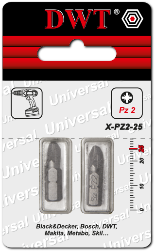 Picture Of Screwdriver Bits Standard Quality - Titanium (550x550)