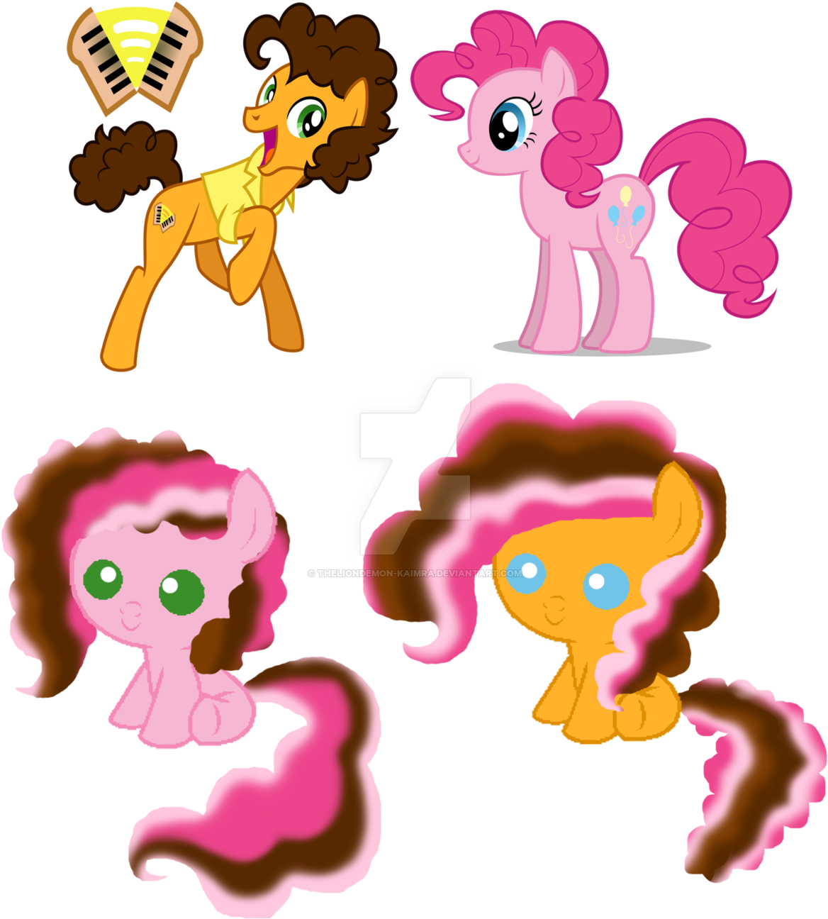 Pinkie Pie And Cheese Sandwich Baby - Pinkie Pie X Cheese Sandwich Baby (1280x1319)