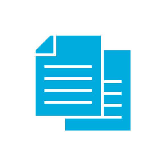Estudio Clipart Document Control - Tv Blue Icon Png (583x583)