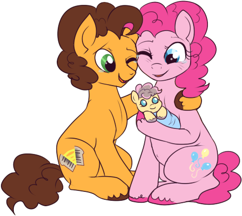 Pinkie Pie Twilight Sparkle Cheese Sandwich Fluttershy - Pinkie Pie And Cheese Sandwich Baby (500x462)