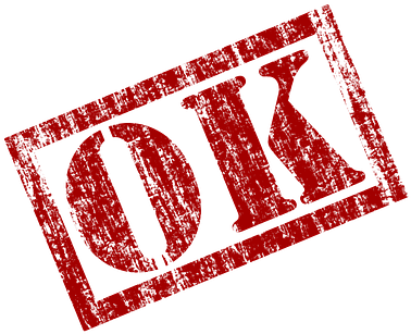 Ok, Rubber Stamp, Stamp, Approved, Quality, Label, - Ok Stamp Png (640x360)