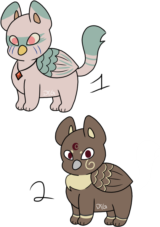 Free Adoptables [closed] Griffins By Draw That Girl - Drawing (774x1032)