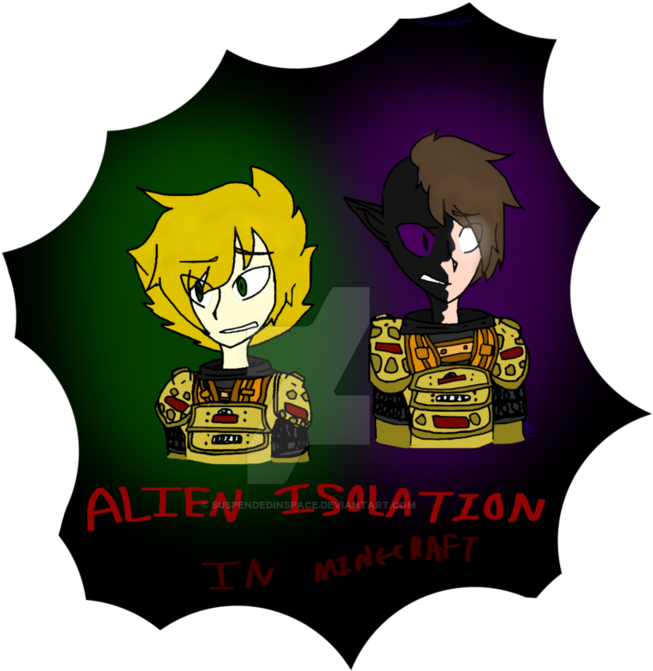 Alien Isolation In Minecraft Fan Art By Suspendedinspace - Minecraft (813x982)