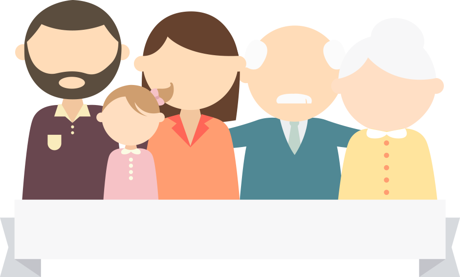 Family Child Illustration - Familia Vector Png (941x567)
