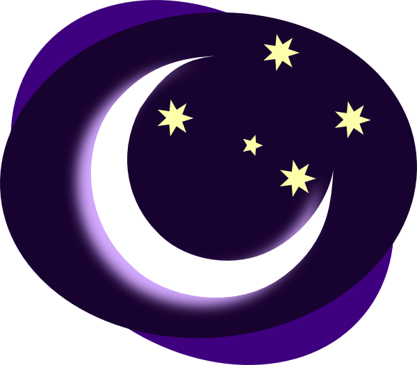 Transparent Moon Clipart - Moon Cartoon No Background (600x525)