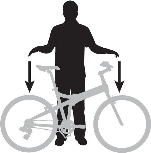 Lift The Bicycle A Few Inches And Drop It To The Ground - Hybrid Bicycle (960x561)